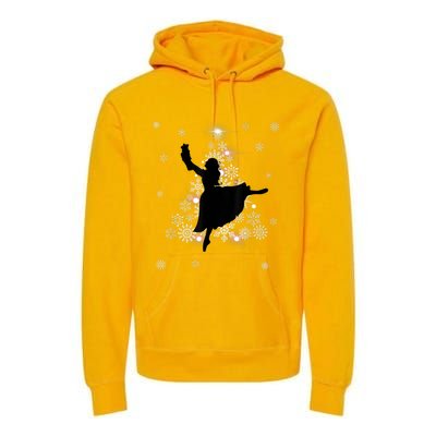 The Nutcracker Ballet, Clara, Tree Christmas Holiday Dance Premium Hoodie