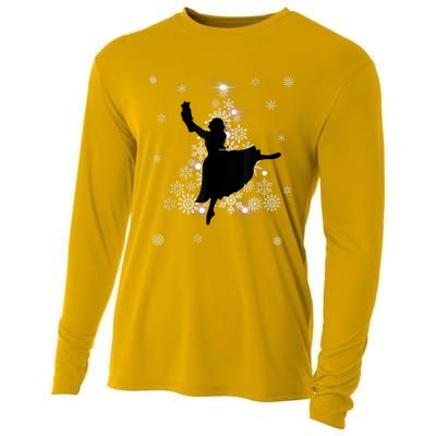 The Nutcracker Ballet, Clara, Tree Christmas Holiday Dance Cooling Performance Long Sleeve Crew