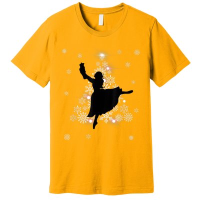 The Nutcracker Ballet, Clara, Tree Christmas Holiday Dance Premium T-Shirt