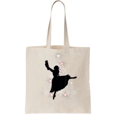 The Nutcracker Ballet, Clara, Tree Christmas Holiday Dance Tote Bag