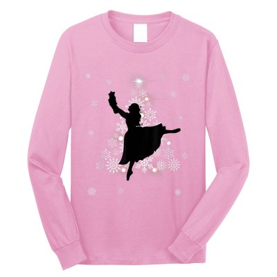 The Nutcracker Ballet, Clara, Tree Christmas Holiday Dance Long Sleeve Shirt