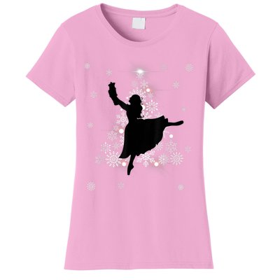 The Nutcracker Ballet, Clara, Tree Christmas Holiday Dance Women's T-Shirt