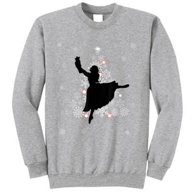 The Nutcracker Ballet, Clara, Tree Christmas Holiday Dance Sweatshirt