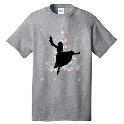 The Nutcracker Ballet, Clara, Tree Christmas Holiday Dance Tall T-Shirt