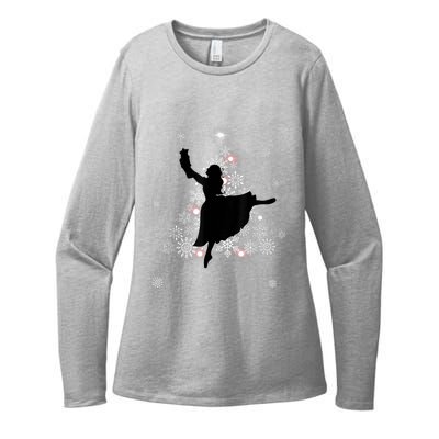 The Nutcracker Ballet, Clara, Tree Christmas Holiday Dance Womens CVC Long Sleeve Shirt