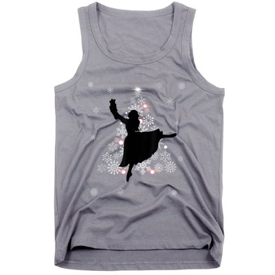 The Nutcracker Ballet, Clara, Tree Christmas Holiday Dance Tank Top