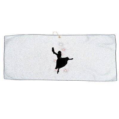 The Nutcracker Ballet, Clara, Tree Christmas Holiday Dance Large Microfiber Waffle Golf Towel