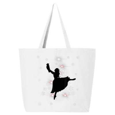 The Nutcracker Ballet, Clara, Tree Christmas Holiday Dance 25L Jumbo Tote