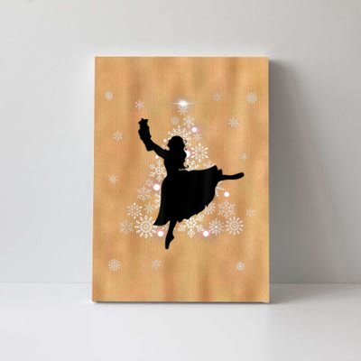 The Nutcracker Ballet, Clara, Tree Christmas Holiday Dance Canvas