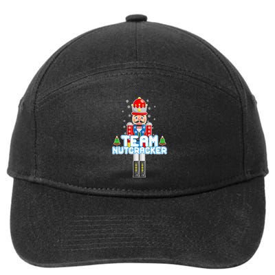 Team Nutcracker Ballet Christmas 7-Panel Snapback Hat