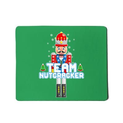 Team Nutcracker Ballet Christmas Mousepad