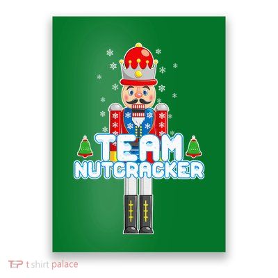 Team Nutcracker Ballet Christmas Poster