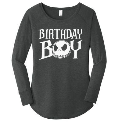 The N.I.G.H.T.M.A.R.E Before Christmas Birthday Women's Perfect Tri Tunic Long Sleeve Shirt