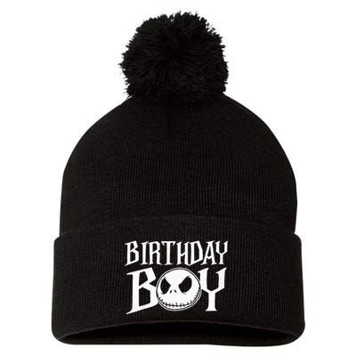 The N.I.G.H.T.M.A.R.E Before Christmas Birthday Pom Pom 12in Knit Beanie