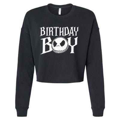 The N.I.G.H.T.M.A.R.E Before Christmas Birthday Cropped Pullover Crew