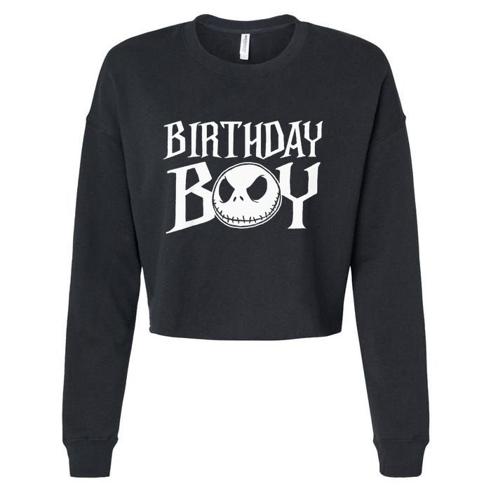 The N.I.G.H.T.M.A.R.E Before Christmas Birthday Cropped Pullover Crew
