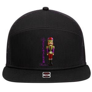 The Nutcracker Ballet Ballerina Dancer 7 Panel Mesh Trucker Snapback Hat