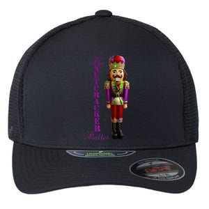 The Nutcracker Ballet Ballerina Dancer Flexfit Unipanel Trucker Cap