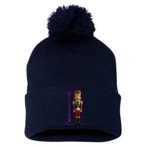 The Nutcracker Ballet Ballerina Dancer Pom Pom 12in Knit Beanie