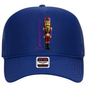 The Nutcracker Ballet Ballerina Dancer High Crown Mesh Back Trucker Hat