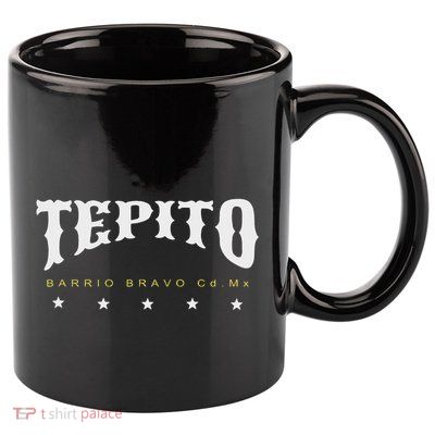 Tepito Neighborhood Barrio Mexico City 11oz C Handle Ceramic Mug