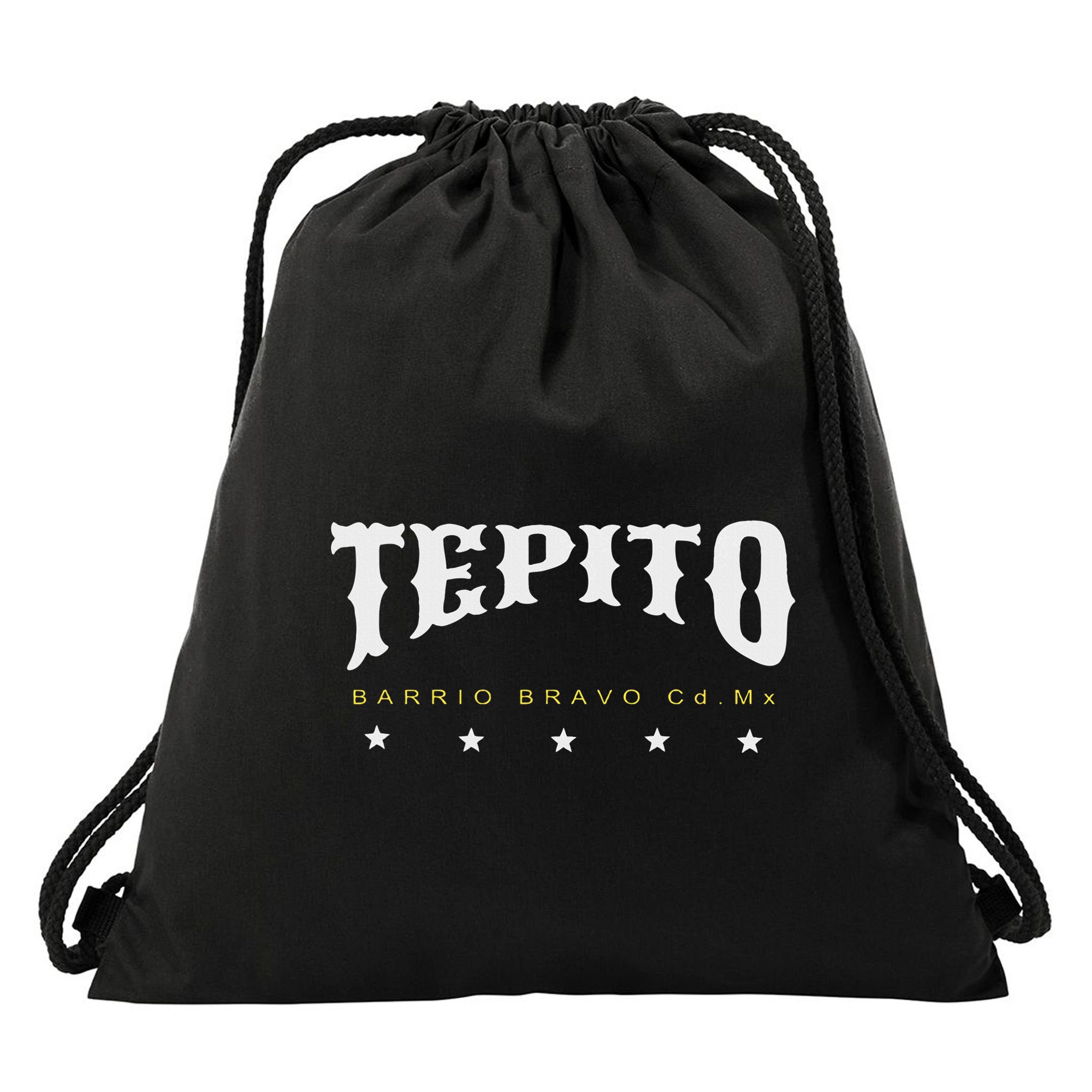 Tepito Neighborhood Barrio Mexico City Drawstring Bag