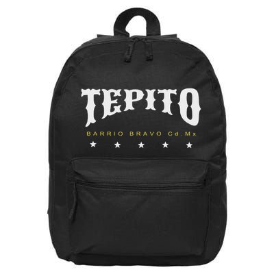 Tepito Neighborhood Barrio Mexico City 16 in Basic Backpack
