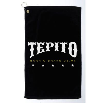 Tepito Neighborhood Barrio Mexico City Golf Towel