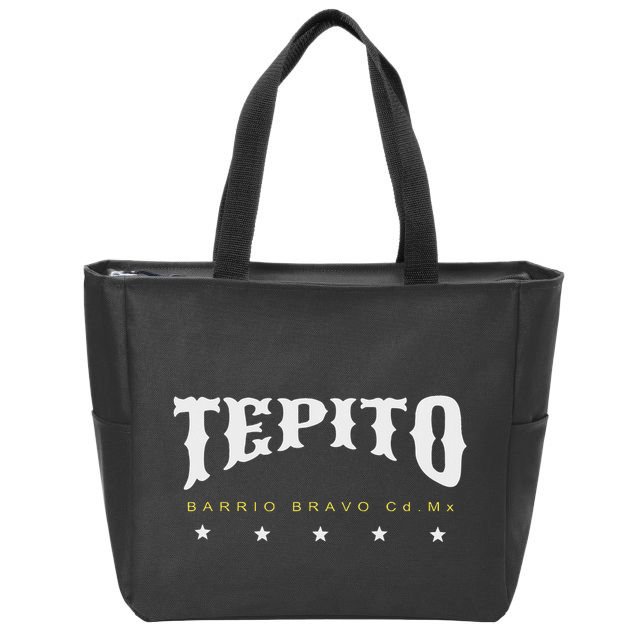 Tepito Neighborhood Barrio Mexico City Zip Tote Bag