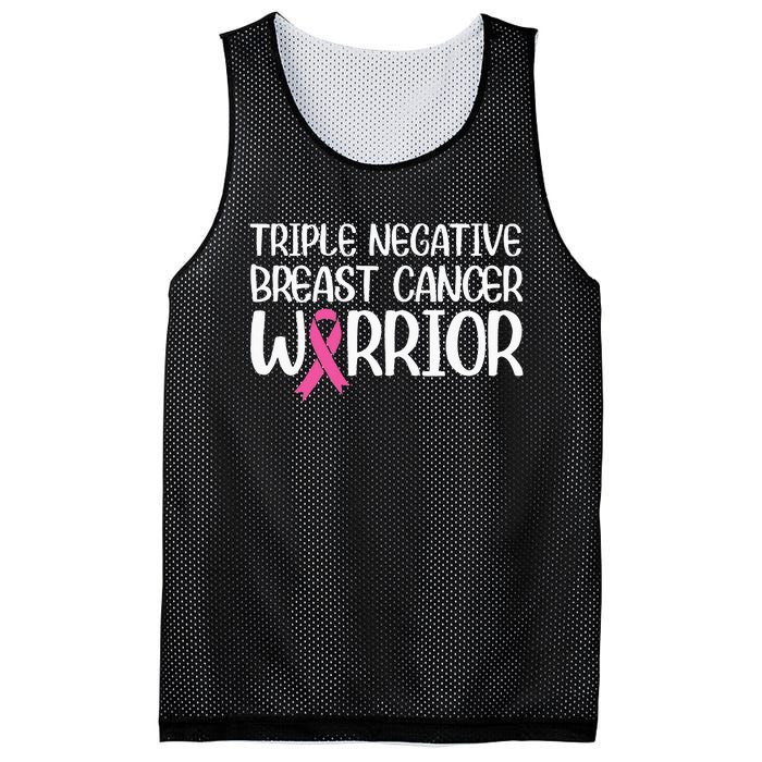 Triple Negative Breast Cancer Awareness Warrior Pink Rainbow Mesh Reversible Basketball Jersey Tank