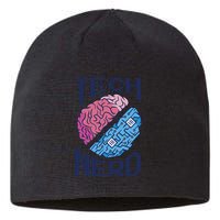 Tech Nerd Brain Sustainable Beanie