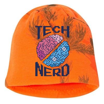 Tech Nerd Brain Kati - Camo Knit Beanie