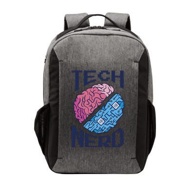 Tech Nerd Brain Vector Backpack