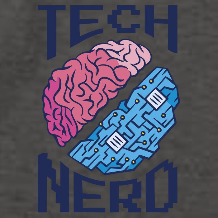 Tech Nerd Brain Vector Backpack