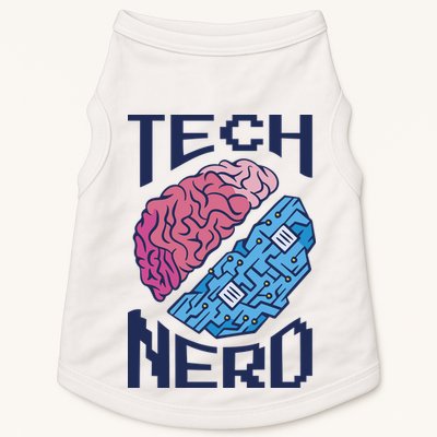 Tech Nerd Brain Doggie Tank