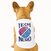 Tech Nerd Brain Doggie Tank