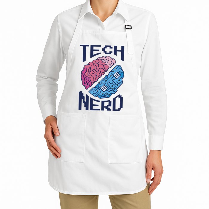 Tech Nerd Brain Apron