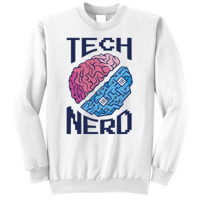 Tech Nerd Brain Sweatshirt