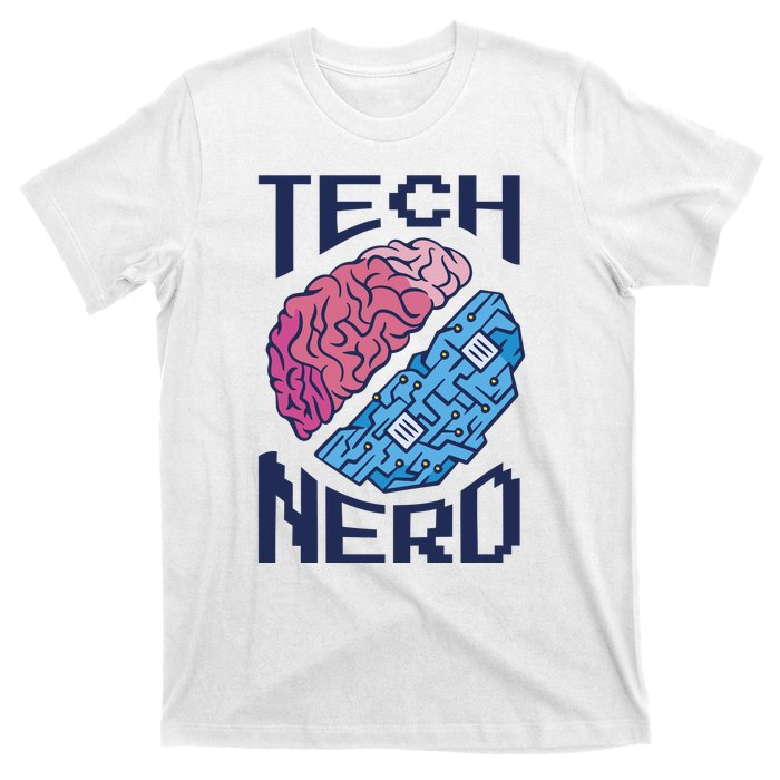 Tech Nerd Brain T-Shirt