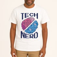Tech Nerd Brain Tall T-Shirt