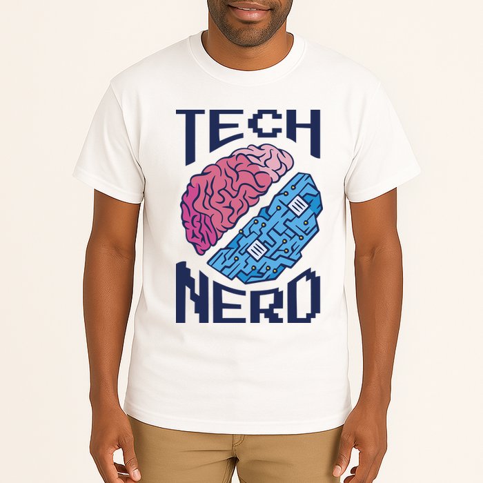 Tech Nerd Brain Tall T-Shirt