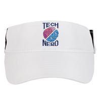 Tech Nerd Brain Adult Drive Performance Visor