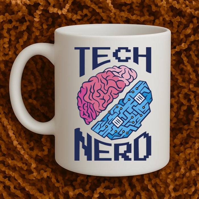 Tech Nerd Brain Mug