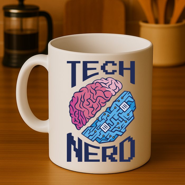 Tech Nerd Brain Mug