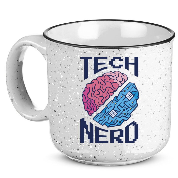 Tech Nerd Brain 15oz Campfire Ceramic Mug