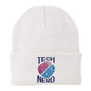 Tech Nerd Brain Knit Cap Winter Beanie