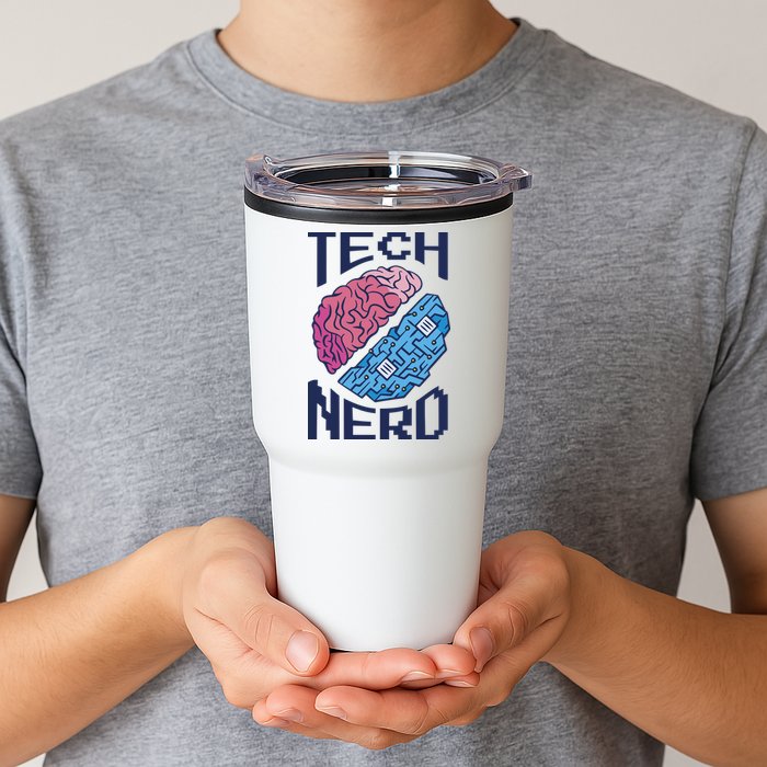 Tech Nerd Brain Tumbler