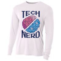 Tech Nerd Brain Cooling Performance Long Sleeve Crew