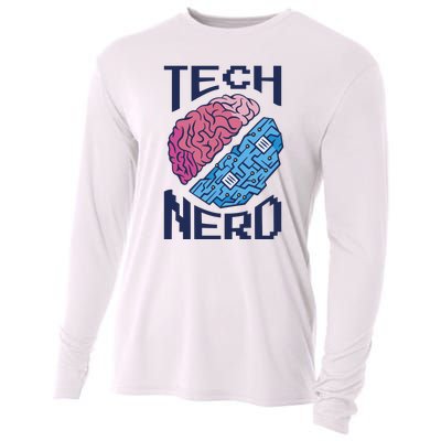 Tech Nerd Brain Cooling Performance Long Sleeve Crew