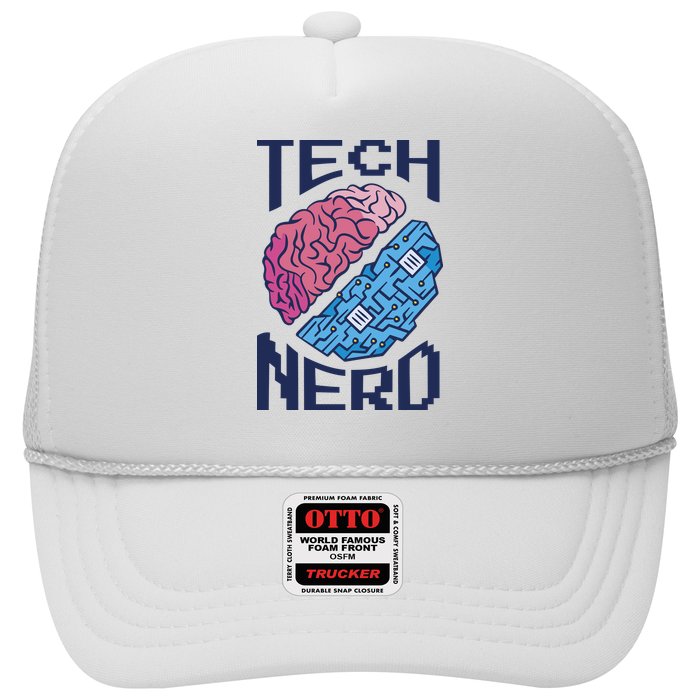 Tech Nerd Brain Trucker Hat